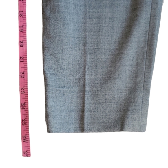 CLUB Monaco Grey Betia Straight Leg Pants Size 4 like new. Worn few times - Picture 3 of 7